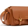 Borsa Donna a Tracolla COCCINELLE in Pelle Colore Cuir linea Campus Medium