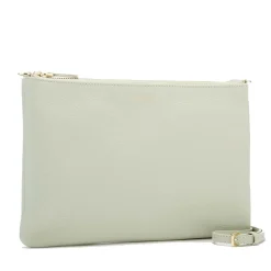 Borsa Donna a Tracolla COCCINELLE in Pelle Celadon Green Linea Best Medium