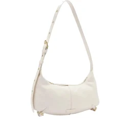 Borsa Donna a Tracolla COCCINELLE in Pelle linea Abigail Colore Blanco