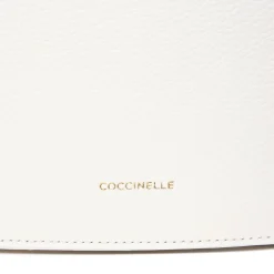 Borsa Donna a Tracolla COCCINELLE in Pelle Martellata linea C-Me Small Colore Pearl