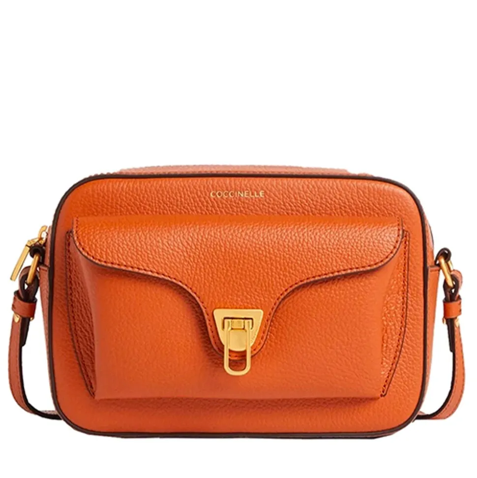 Borsa Donna a Tracolla COCCINELLE in Pelle Crab linea Beat Soft Misura Small