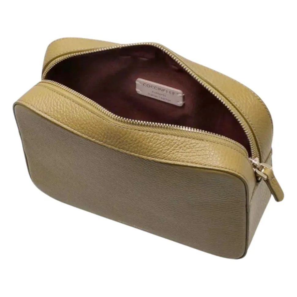 Borsa Donna a Tracolla COCCINELLE Linea Tebe Colore Seagrass - E5MN555M301