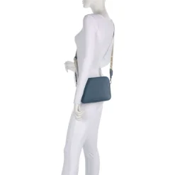 Borsa Donna a Tracolla COCCINELLE Linea Tebe Colore Deep Blue - E5MN555M301