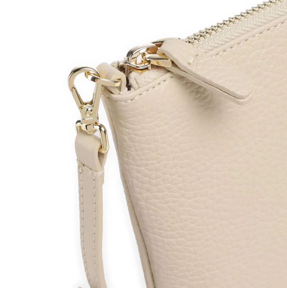 Borsa Donna a Tracolla COCCINELLE in Pelle Sandshell Linea Best Medium