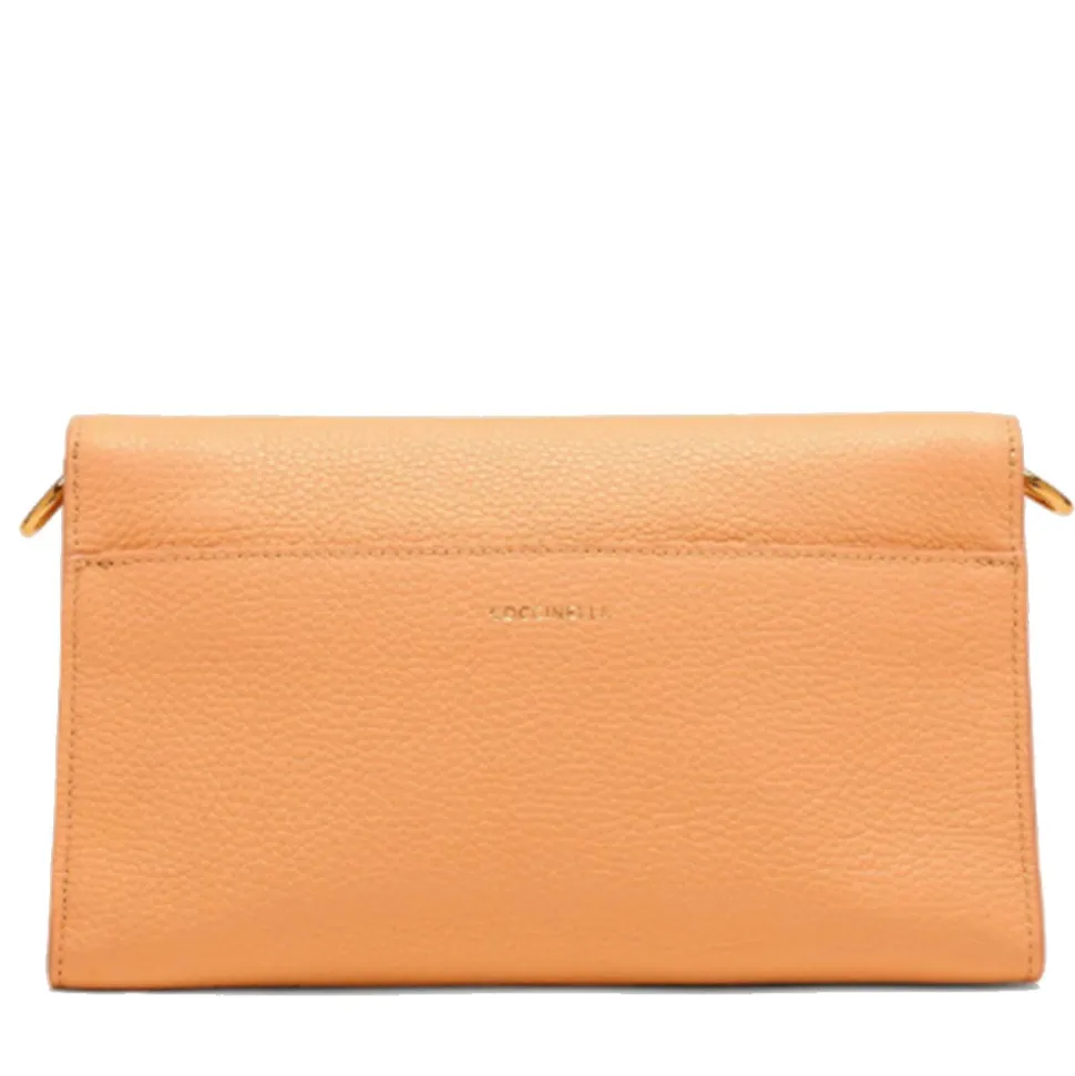 Borsa Donna a Tracolla COCCINELLE in Pelle linea Binxie Medium colore Sunrise