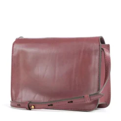 Borsa Donna a Tracolla Grande THE BRIDGE linea Lucrezia in Pelle Viola Orchidea