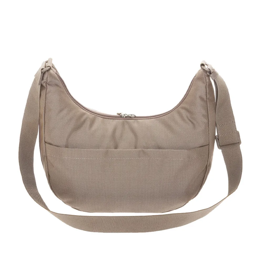 Borsa Donna a Tracolla Mandarina Duck in Tessuto colore Taupe Linea MD20 - P10QMT27