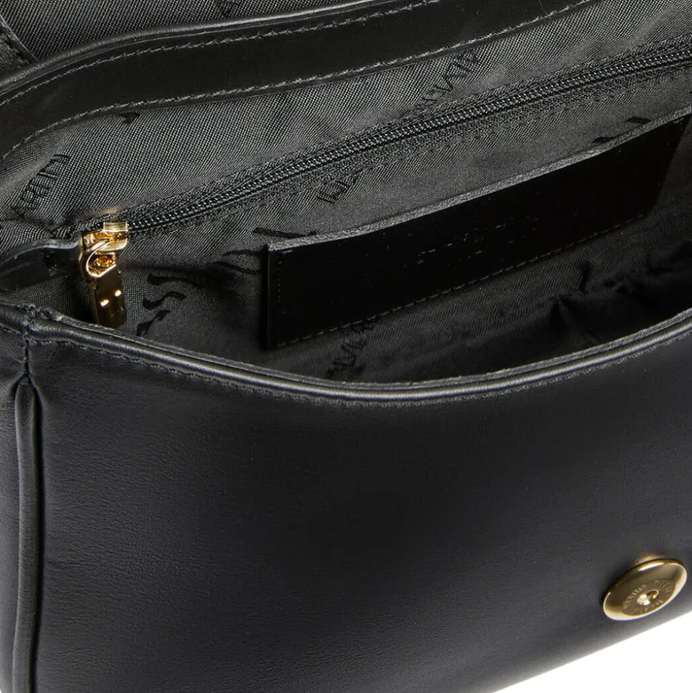 Borsa Donna a Tracolla Media 1A Classe Alviero Martini linea Brave Messenger in Pelle Nera LD55