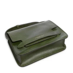 Borsa Donna a Tracolla Media THE BRIDGE linea Lucrezia in Pelle Verde Maggiorana
