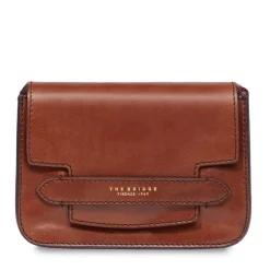 Borsa Donna a Tracolla Media THE BRIDGE linea Lucrezia in Pelle Marrone