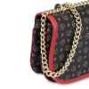 Borsa Donna a Tracolla POLLINI linea Heritage Logo Classic Nero e Lacca