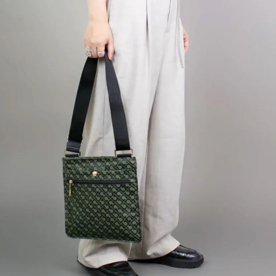 Borsa Donna a Tracolla Small GHERARDINI in Tessuto Softy colore Excalibur
