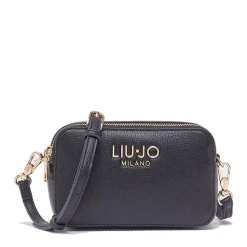 Borsa Donna a Tracolla Small LIU JO Better stampa Bottalata Nera