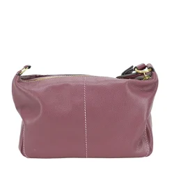 Borsa Donna a Tracolla THE BRIDGE linea Letizia in Pelle Viola Orchidea