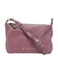 Borsa Donna a Tracolla THE BRIDGE linea Letizia in Pelle Viola Orchidea