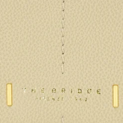 Borsa Donna a Tracolla THE BRIDGE linea Letizia in Pelle color Burro