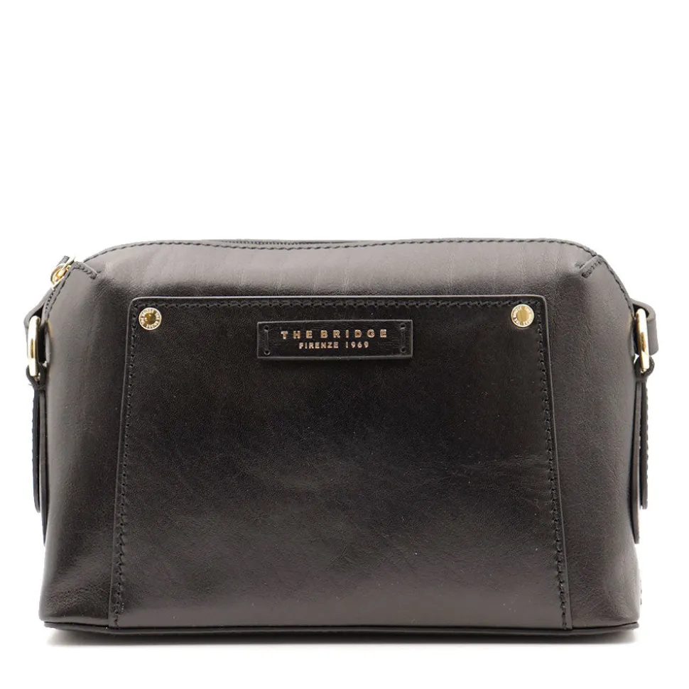 Borsa Donna a Tracolla THE BRIDGE linea Cecilia in Pelle Nera