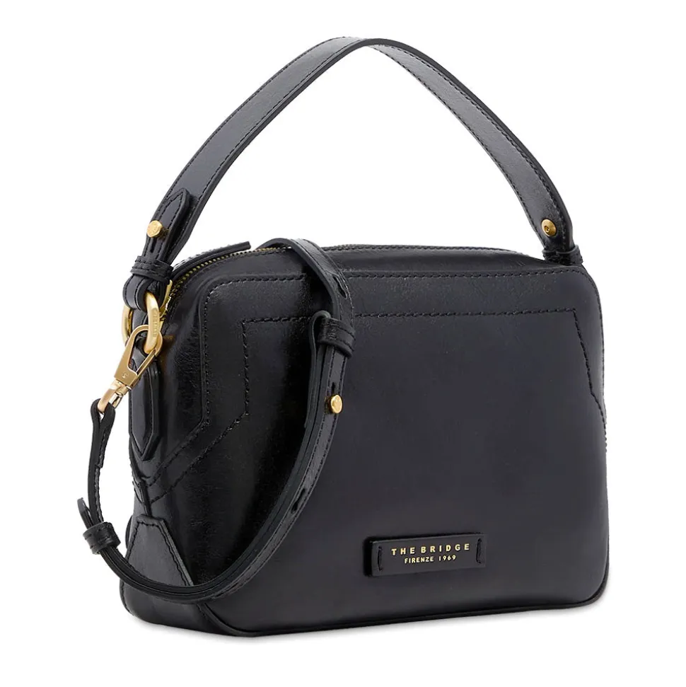 Borsa Donna a Tracolla THE BRIDGE linea Larissa in Pelle Nera