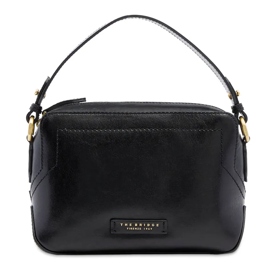 Borsa Donna a Tracolla THE BRIDGE linea Larissa in Pelle Nera