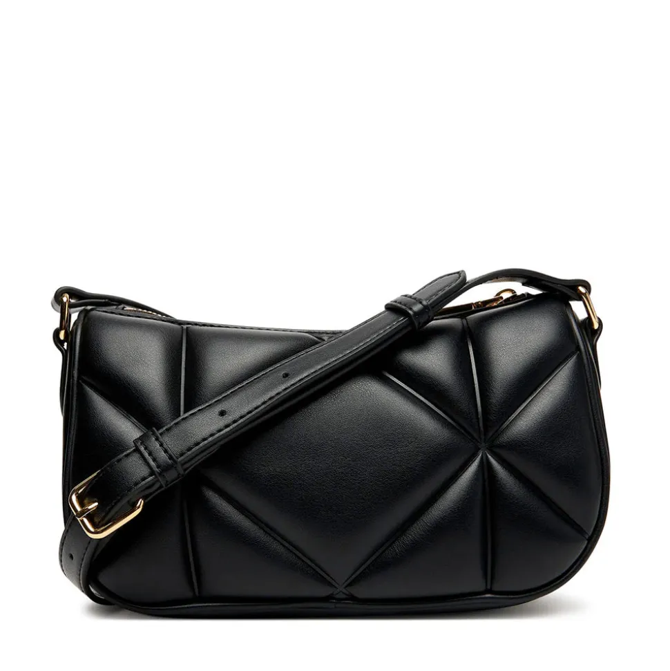 Borsa Donna a Tracolla Trapuntata LOVE MOSCHINO linea Embossed Nera