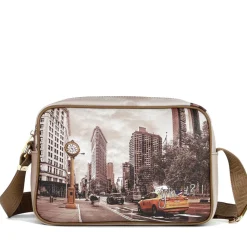 Borsa Donna a Tracolla Y NOT YES-440 stampa Golden Time