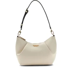 Borsa Donna Hobo a Spalla GUESS Linea Amorette colore Off White