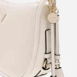 Borsa Donna Hobo a Spalla GUESS Linea Danya Colore Off White