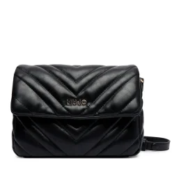 Borsa Donna Media a Spalla LIU JO Matelassè Nera