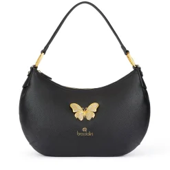 Borsa Donna Mezzaluna a Spalla BRACCIALINI linea Beth Jewels Nera
