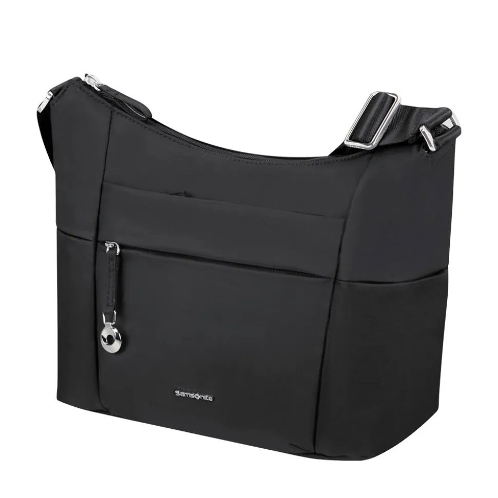Borsa Donna Mezzaluna a Tracolla Small SAMSONITE linea Move 5.0 in Nylon Nero