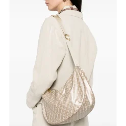 Borsa Donna Mezzaluna GHERARDINI in Tessuto Softy colore Excalibur