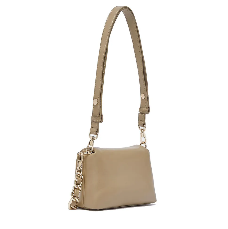 Borsa Donna Mini a Spalla LIU JO Better linea La Puffy color Fango