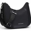 Borsa Donna PIQUADRO linea Circle in Tessuto Riciclato e Pelle Nera - BD6657W92T