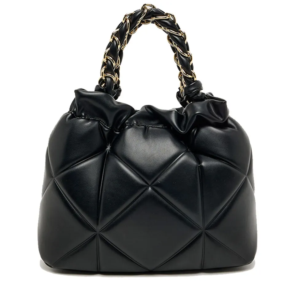 Borsa Donna Secchiello Small LOVE MOSCHINO linea Embossed Trapuntata Nera