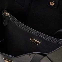 Borsa Donna Shopper a Spalla GUESS Linea Darcy Colore Nero