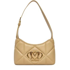 Borsa Donna Sottospalla LOVE MOSCHINO linea Embossed Taupe
