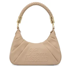 Borsa Donna Sottospalla LOVE MOSCHINO in Ecopelle Taupe
