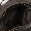 Borsa Donna Stondata a Spalla e Tracolla GIANNI CONTI in Pelle Liscia Nera