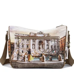 Borsa Donna Y NOT con Tracolla Regolabile linea YES-370 Lost In Rome