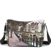 Borsa Donna Y NOT con Tracolla Regolabile linea YES-370 Amsterdam Bridge