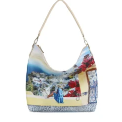 Borsa Donna Y NOT Hobo a Spalla YES-618 Greek Summer