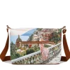 Borsa Donna Y NOT Hobo Easy Large a Tracolla YES-607 Dreaming Coast
