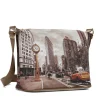 Borsa Donna Y NOT Hobo Easy Large a Tracolla YES-607 Golden Time