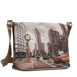Borsa Donna Y NOT Hobo Easy Large a Tracolla YES-607 Golden Time