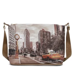 Borsa Donna Y NOT Hobo Easy Large a Tracolla YES-607 Golden Time