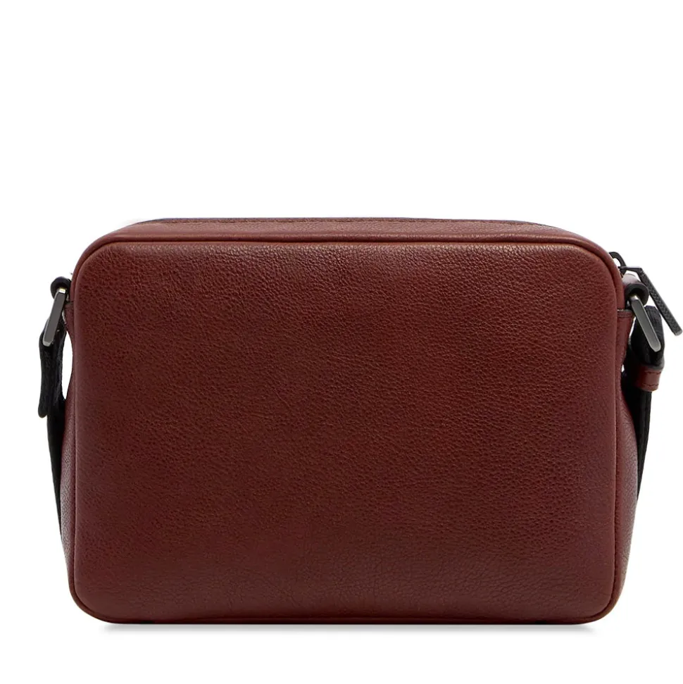 Borsello Uomo Orizzontale THE BRIDGE linea Ludovico in Pelle Marrone