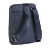 Borsello Uomo PIQUADRO in Tessuto e Pelle Blu Linea Macbeth - CA3084S115
