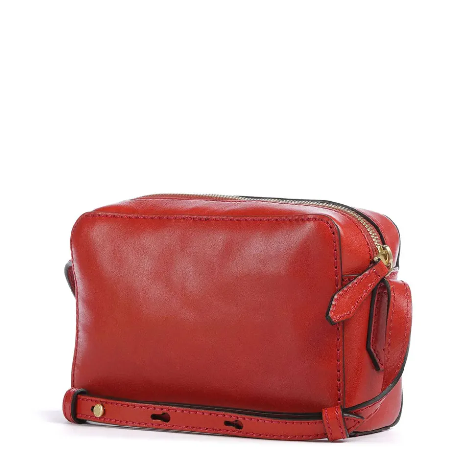Camera Case THE BRIDGE linea Gloria in Pelle Arancio Bruciato
