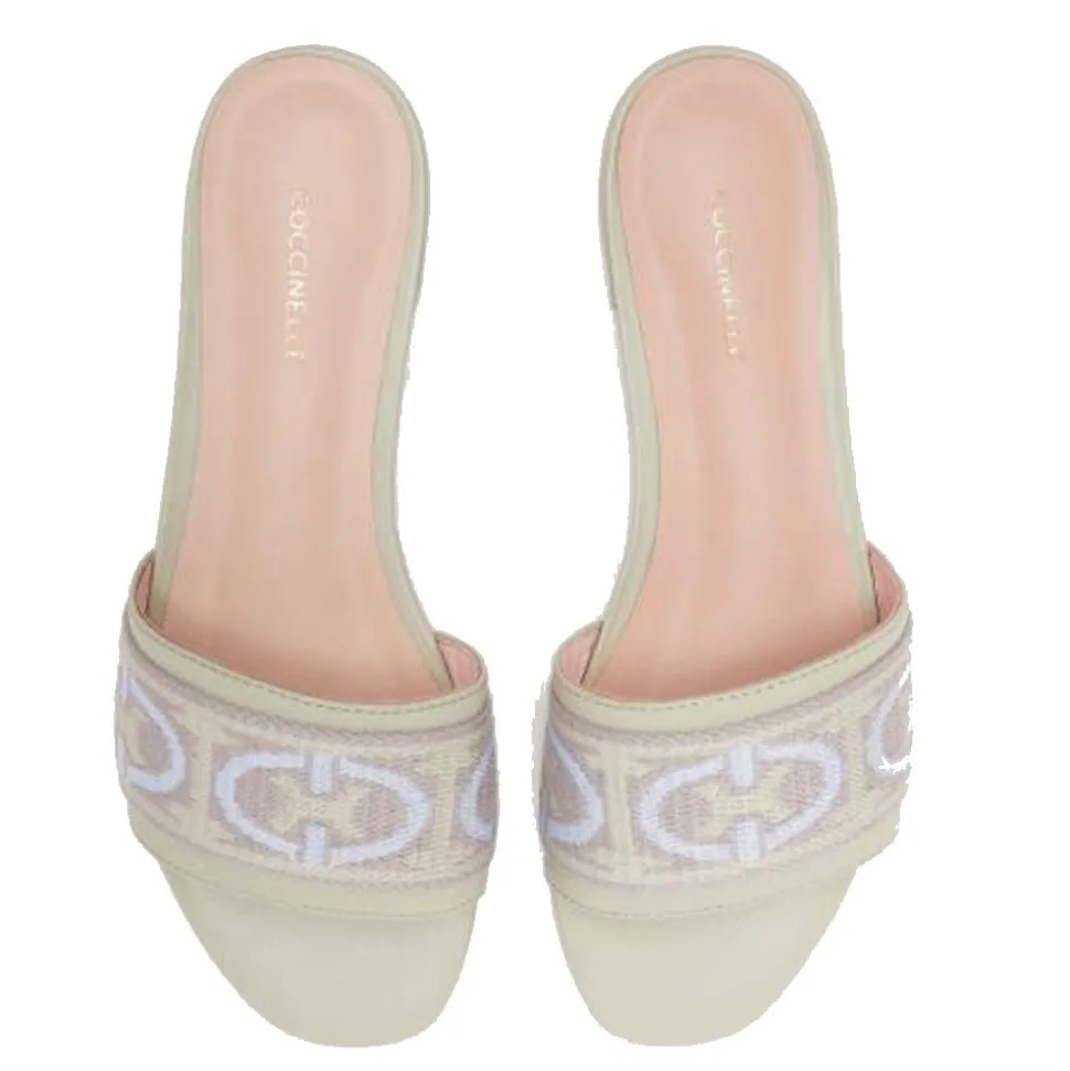 Ciabatta Donna COCCINELLE colore Celadon Green Multicolor