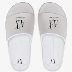 Ciabatte Donna ARMANI EXCHANGE Colore Optical White - Black